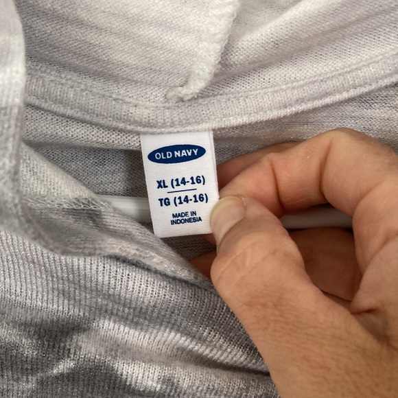 Old Navy tie dye cropped hoodie - Picture 3 of 4